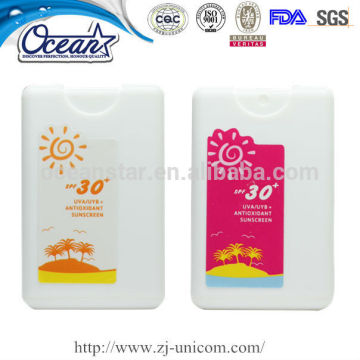 organic sunscreen car spary