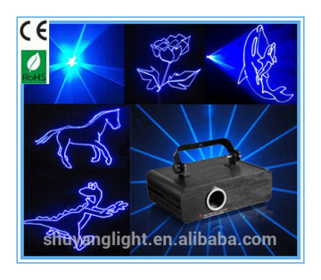 Best selling Single blue laser light 1W single blue animation laser light for dj club
