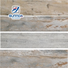 in stock wooded look rustic discontinued ceramic wear-resistance wood floor tiles