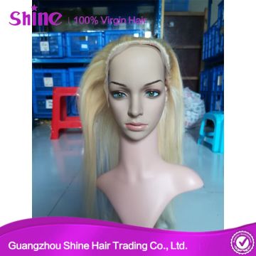 Blonde 613 360 Transparent Lace Closure Human Hair