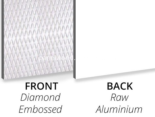 Diamondembossed Aluminium Diamondembossed Aluminium