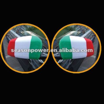 Car wing mirror cover flags