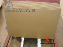 Natural Honed Chinese Yellow Sandstone