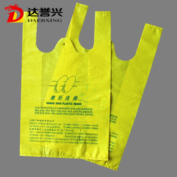 High Capacity T-shirt Plastic Bag for Daily Used