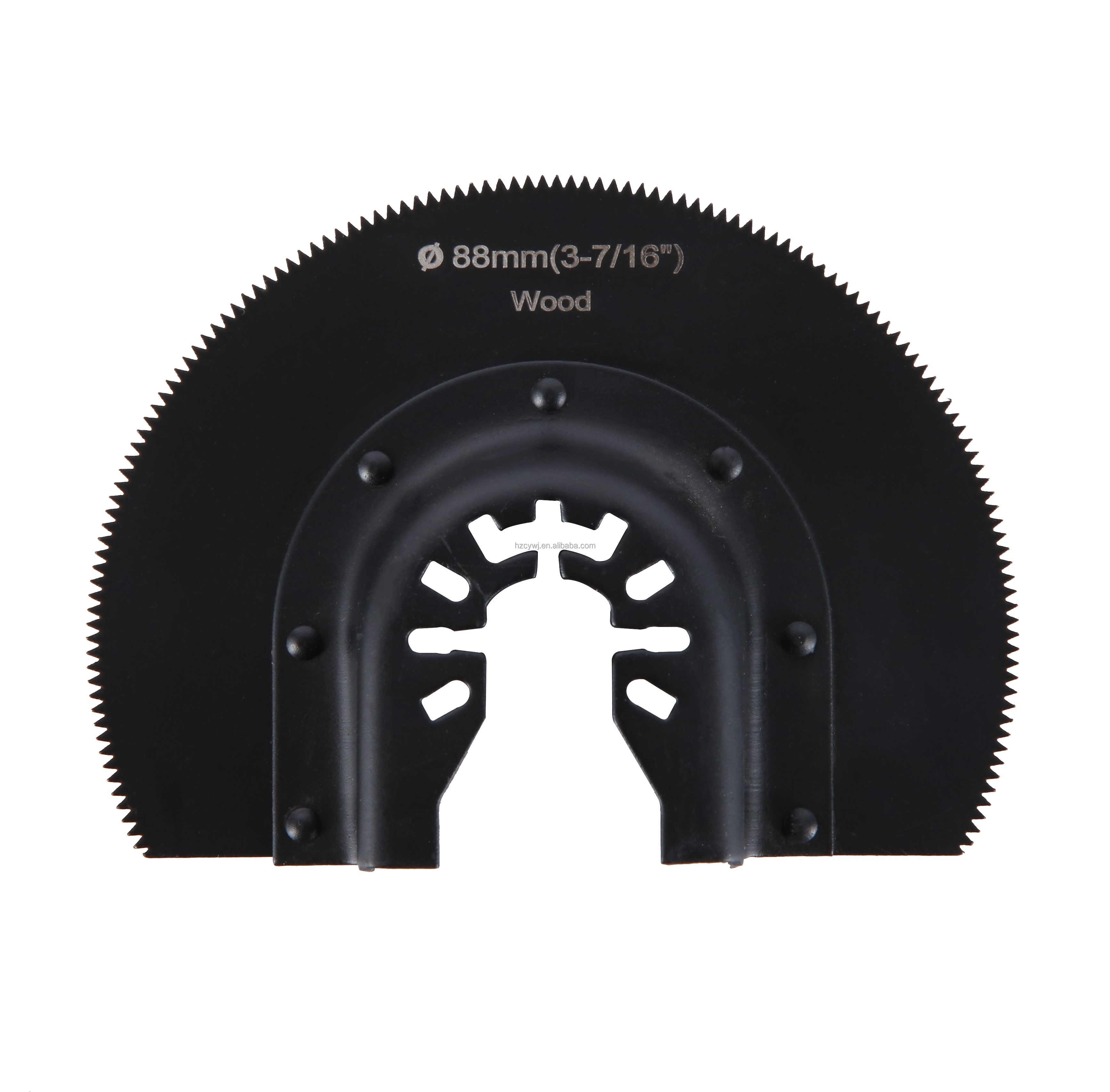 88mm Semi circle segment Oscillating Tool Saw Blade for cutting wood drywall and plastic