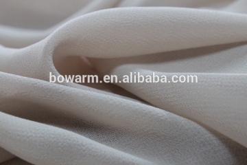 20+26 ITY high twist chiffon 100% polyester for ladies' dress