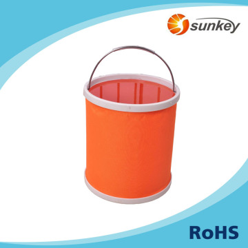 11 Litre Folding Camping Kitchen Bucket Orange