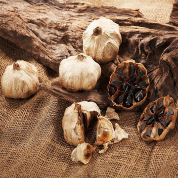 Healthy delicious safe black garlic