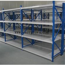 Portable longspan metal shelves for warehouses