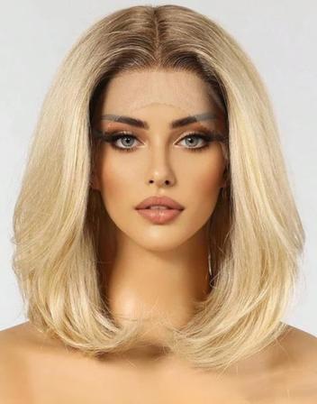 Short Ombre Bob 13x6 HD Lace Wig 9inch