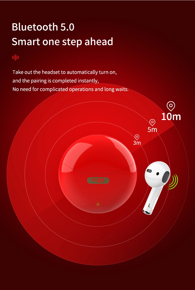 Tws Wireless Bt Headset 5.0 Stereo Earphone