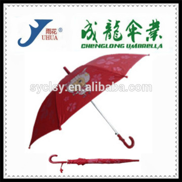 Red Characters Kids Umbrella,17''*8K Cartoon Kids Umbrella