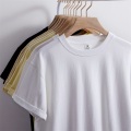 100%Pure Cotton Soft casual blank Custom T Shirt