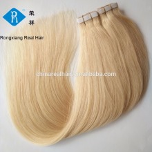 Cheap wholesale price double drawn 100% human hair tape extensions