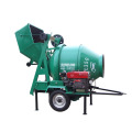 small portable diesel concrete mixer machine JZC350