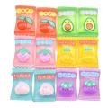 Doux bonbons durs résine Flatback Cabochons fraise pêche cerise ananas fruits bonbons Slime charmes pour Scrapbooking bricolage