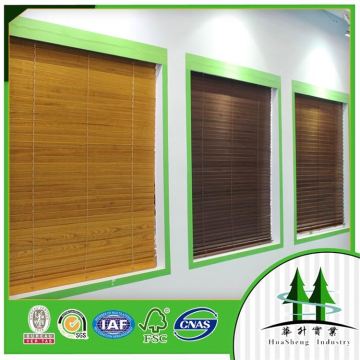 wooden material beautiful window venetian blinds