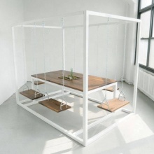 Metal Garden Sets: Patio Swings, Aluminum Dining Tables and Chairs