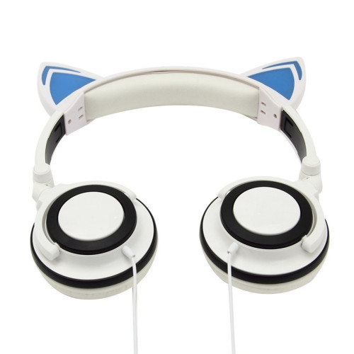 professional factory wired cat ear headphone best quality