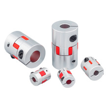 Custom Aluminum Jaw Type Shaft Flexible Couplings for CNC Machines