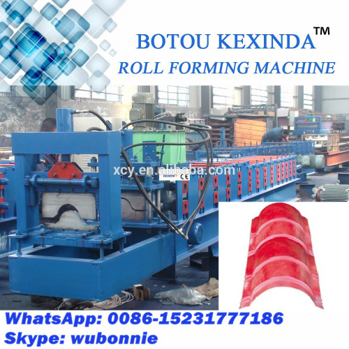 Hot sale aluminum roof ridge cap making machine