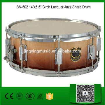 SN-502 14" x5.5" Birch Lacquer Jazz Snare Drum