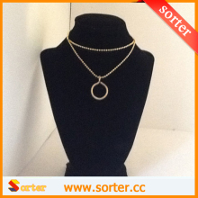 Specification colors and size environment metal ball chain tag ball chain necklace