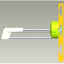 P100 Favori Slatwall Burglarproof Hook,Slatwall Anti-theft Hook,Slatwall Locking Hook, Slatwall Security Hook