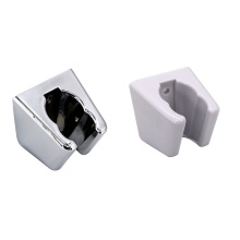 Adjustable ABS Bidet Nozzle Bracket Kit - Chrome/White