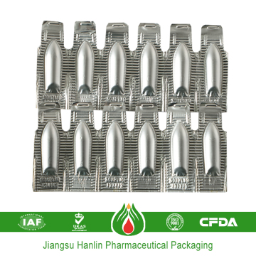 pill packaging pharma suppository laminate film