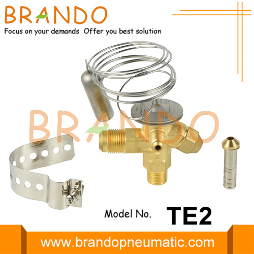 Válvula de expansión térmica de tipo Danfoss TE2 TEX2/TEZ2/TEN2/TES2