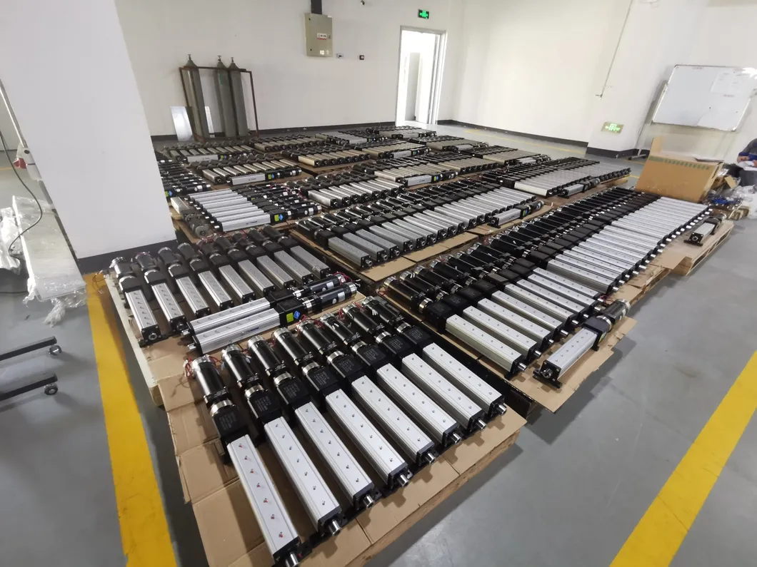 Высокі прамысловы клас з нізкім узроўнем шуму электрычнага лінейнага прывада