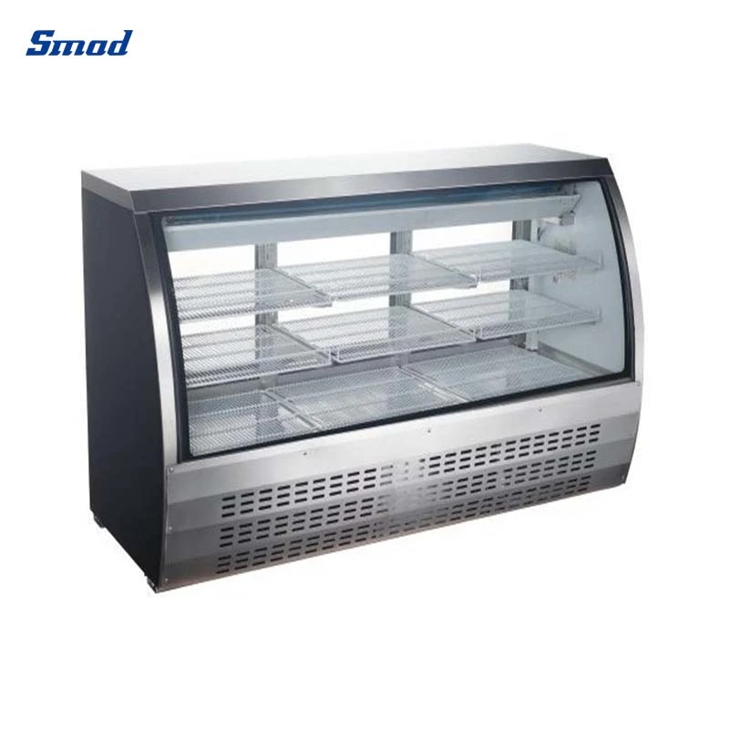 Smad 508L Deli Refrigerator Commercial Display Showcase Merchandiser Refrigerator