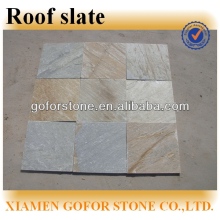 Natural slate roofing