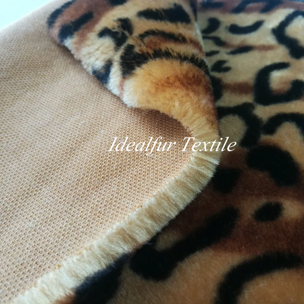 Animal Print Leopard Print Rabbit Fake Fur