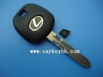 High quality key Lexus transponder key shell Toy43 blade