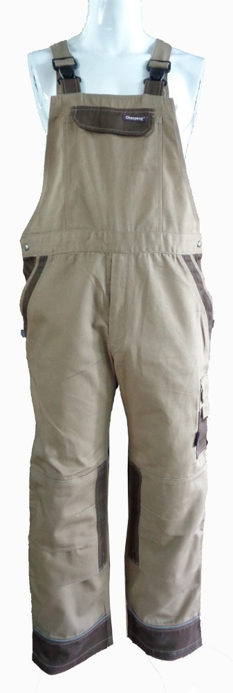 Durable Canvas Bib Overall/Pant Safety Workwear