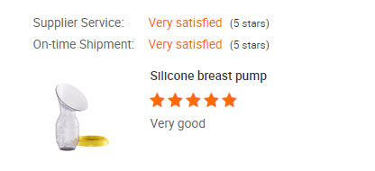 Baby Breastfeeding Silicone Milk Collector Hand Use Breast Pump Manual Breastpump