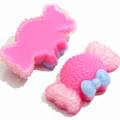 Fabrieksprijs Kawaii Mini Strik Zoete Snoep Plat Hars Cabochon Voor DIY Speelgoed Decor Kralen Slime Handgemaakte Craft Decor