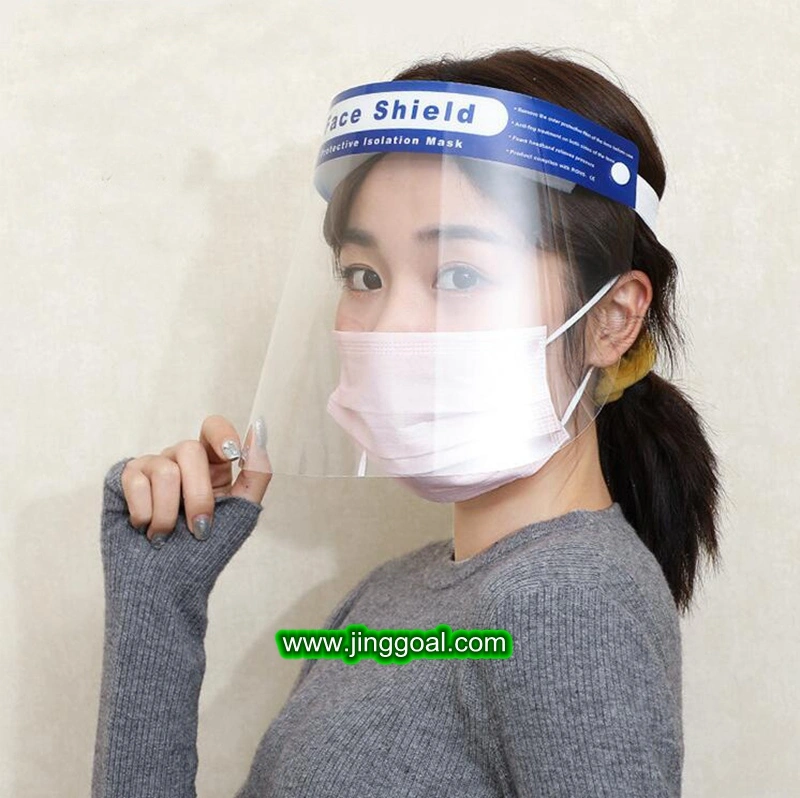 Protective Isolation Plastic Face Shield