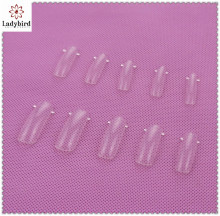 clear Half Cover Crystal artificial nail, Design French nail tips