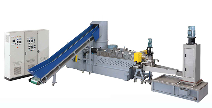 PP woven bag granulating machine