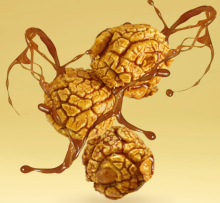 Commercial hot oil popcorn machine