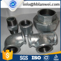 High pressure gi malleable iron pipe fittings