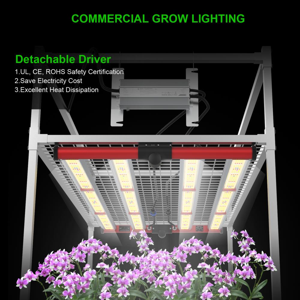 400W AGLEX Full Spectrum LED Grow Light for inomhusväxter Hydroponic växthus med UV IR -täckning 4x4