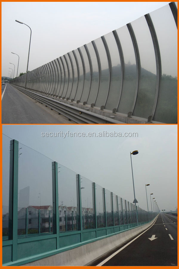 Factory direct sale acoustic fencing,noise barrier price,sound barrier audio