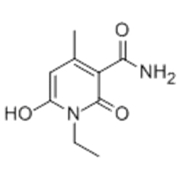 1-etil-1,2-dihidro-6-hidroxi-4-metil-2-oxo-3-piridincarboxamida CAS 29097-12-9