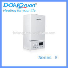 Room heating with high efficiency gas combi boiler