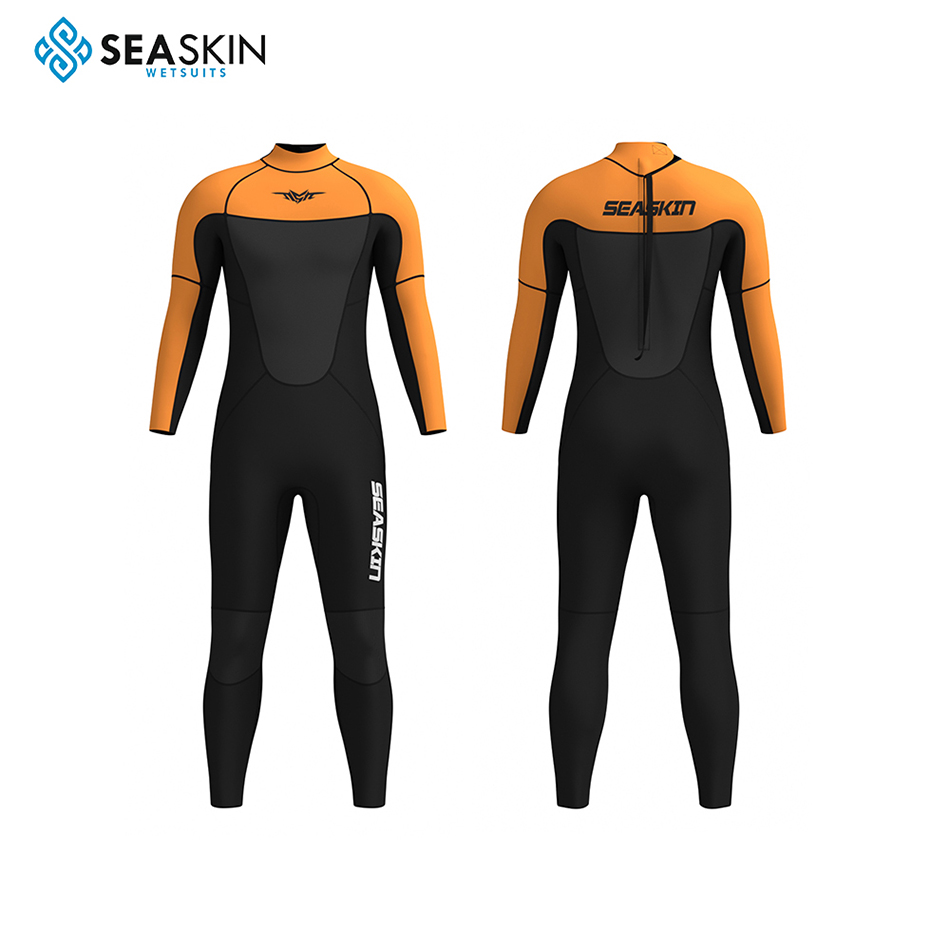 Seaskin Men &#39;s Full Suity Flexible Neoprene 다이빙 잠수복