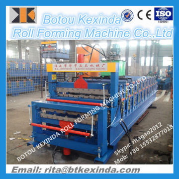 double layered trapezoid roll forming machine 900-840